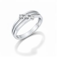 Ringe Gaurosa Dame in Gold Diamante 0.160 Ct 10479995 - 10479995